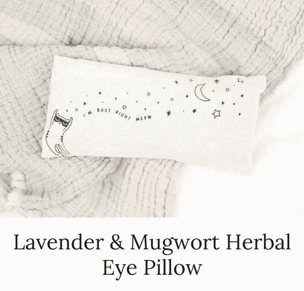 Lavender & Mugwort Herbal Eye Pillow
