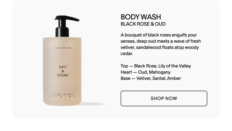 Black Rose Body Wash