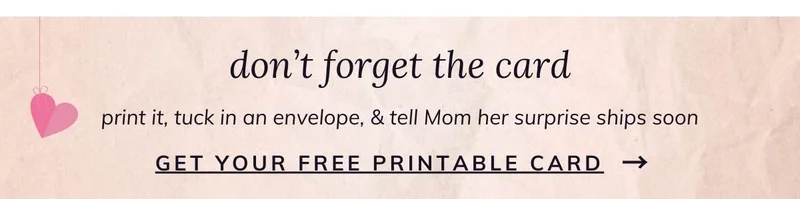 Print Mother's Day Card
