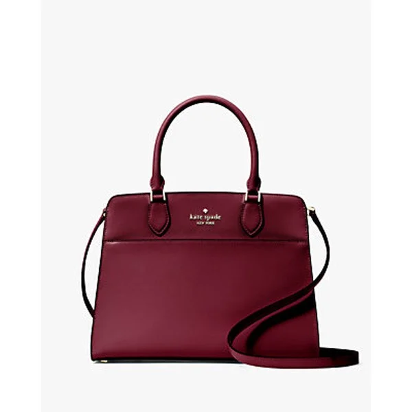 Madison Saffiano Leather Medium Satchel