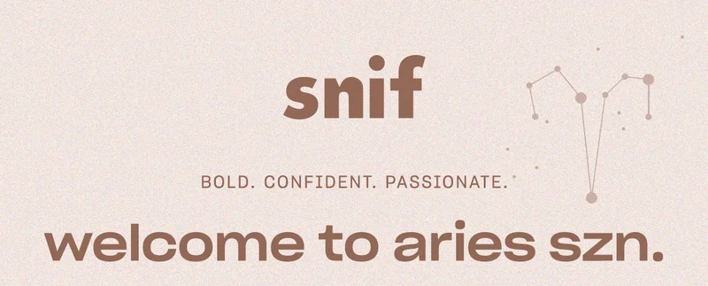 welcome to aries szn.
