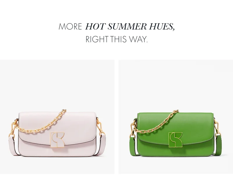 MORE HOT SUMMER HUES, RIGHT THIS WAY.