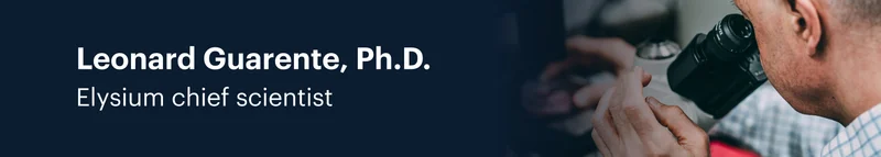 Leonard Guarente, Ph.D. 
Elysium chief scientist