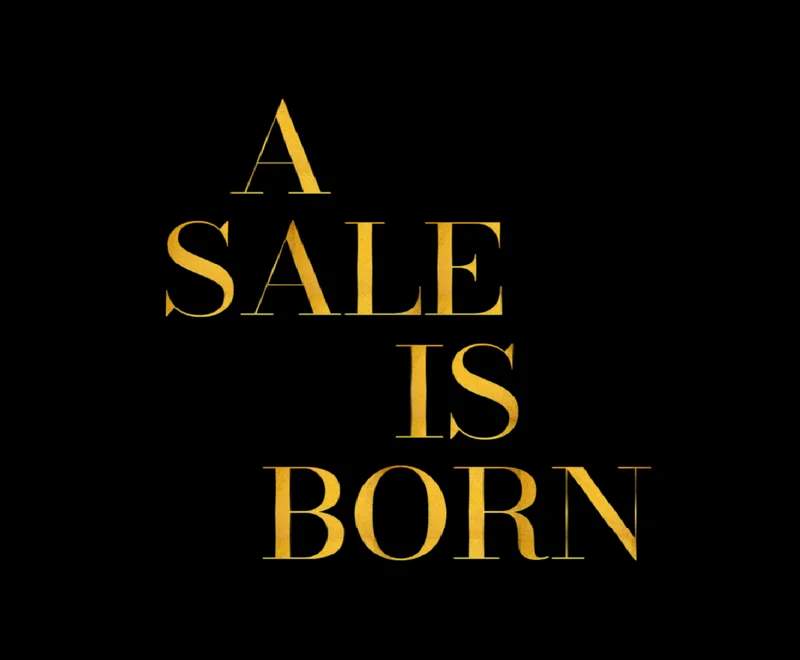 a sale is born