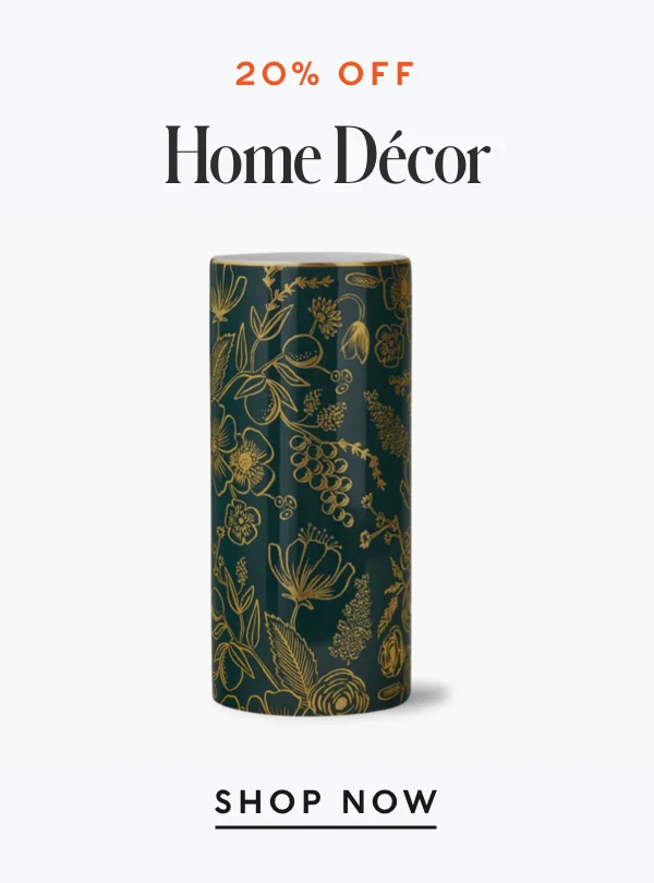 20% Off Home Decor