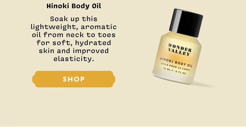 HINOKI BODY OIL