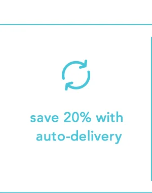 Save 15% with auto-delivery