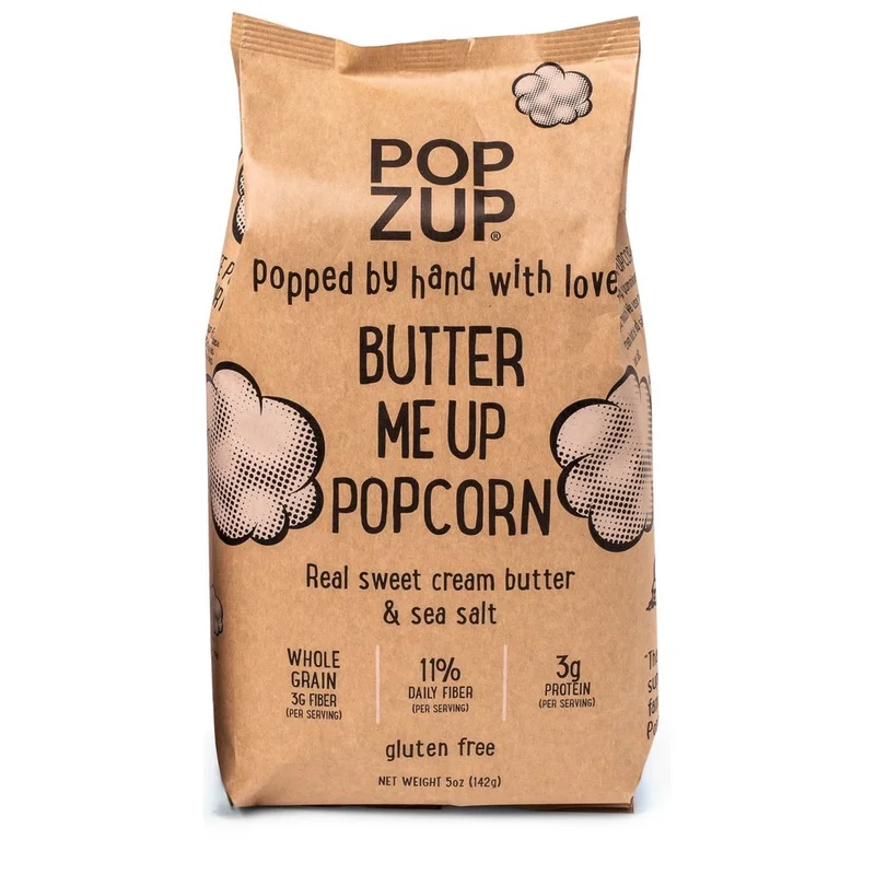 Image of Popzup Butter Me Up Popcorn - Non-GMO, Gluten Free (Pack)