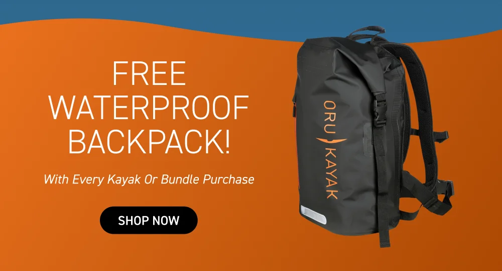 This Week's Gift With Kayak Purchase: FREE Waterproof Backpack ($99 value) This Week's Gift With Kayak Purchase: FREE Waterproof Backpack ($99 value)