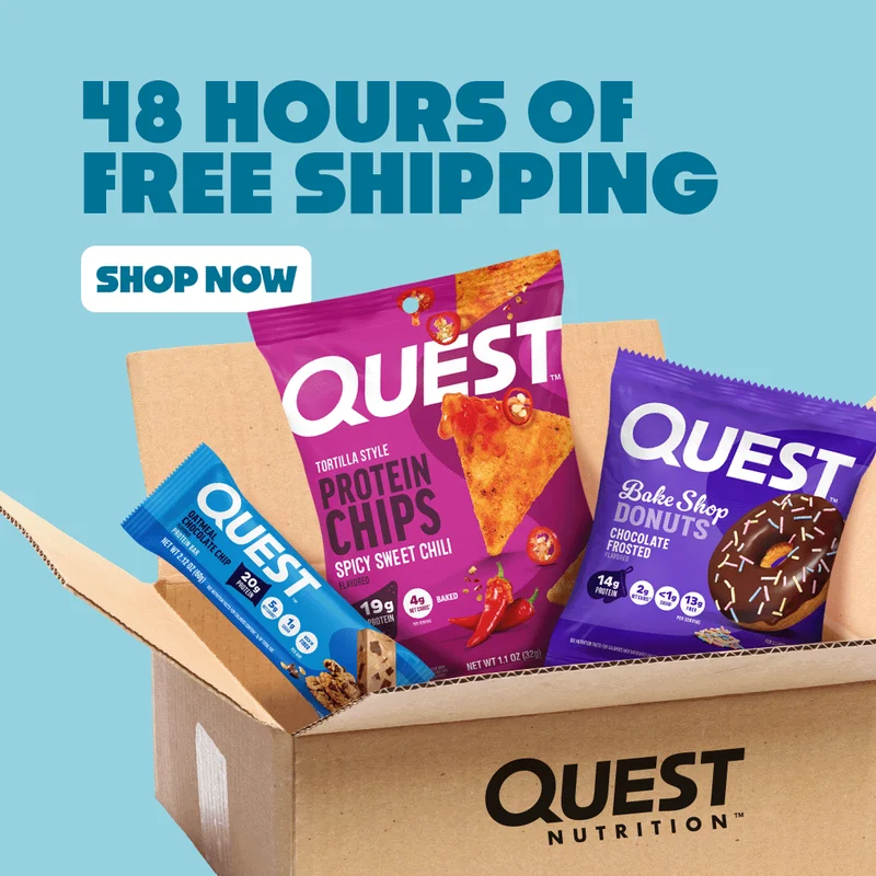 Quest Nutrition - 48hrs of Free Shipping
