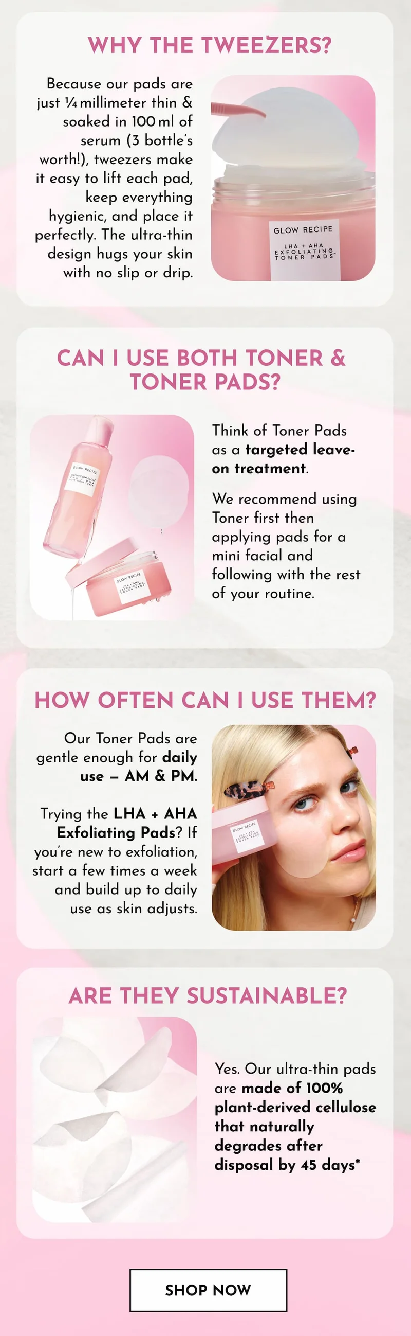Toner Pads Questions, Answered