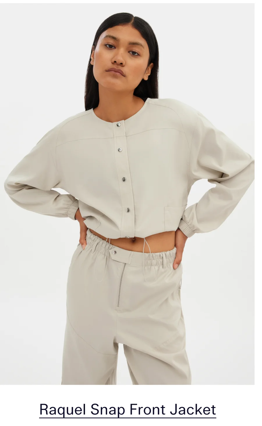 Raquel Snap Front Jacket