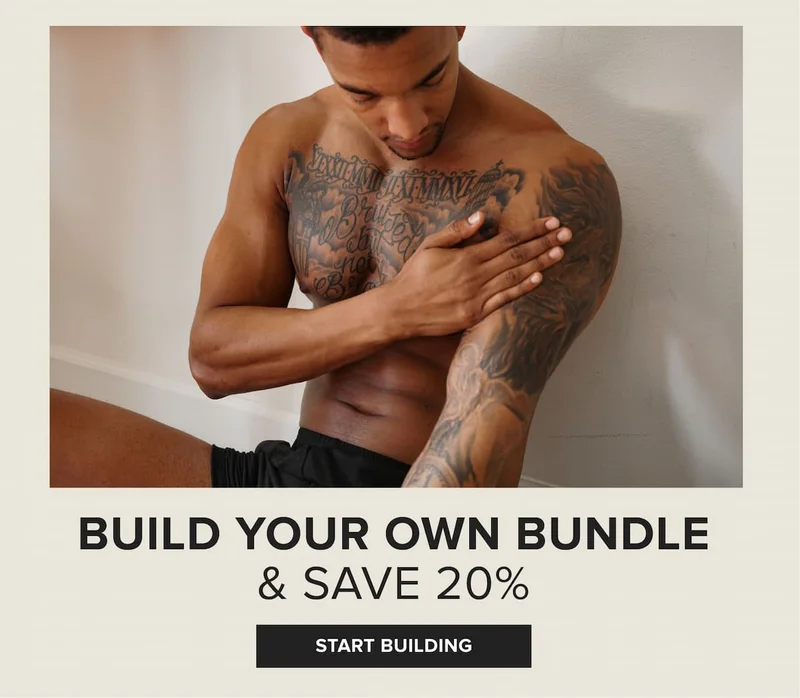 Build your own bundle & save 20% - start bundling