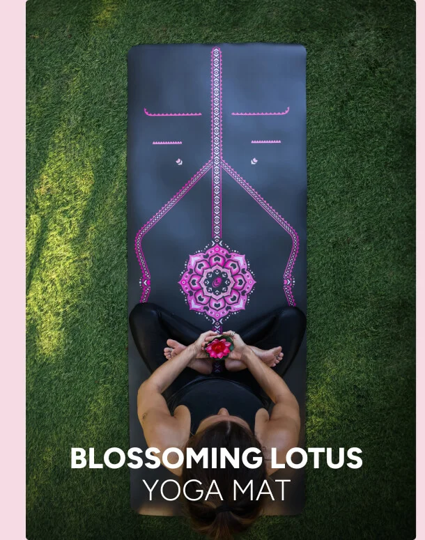 Blossoming Lotus Yoga Mat