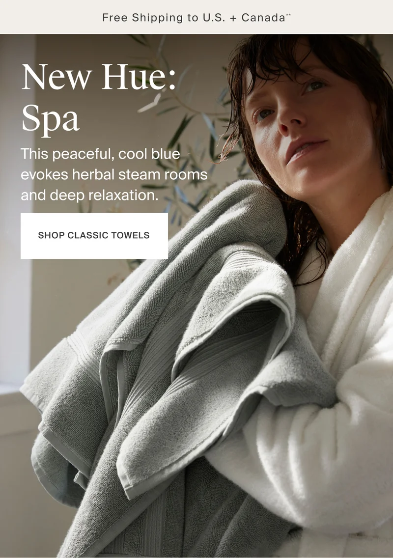 Shop Spa in Classic Turkish Cotton Towels