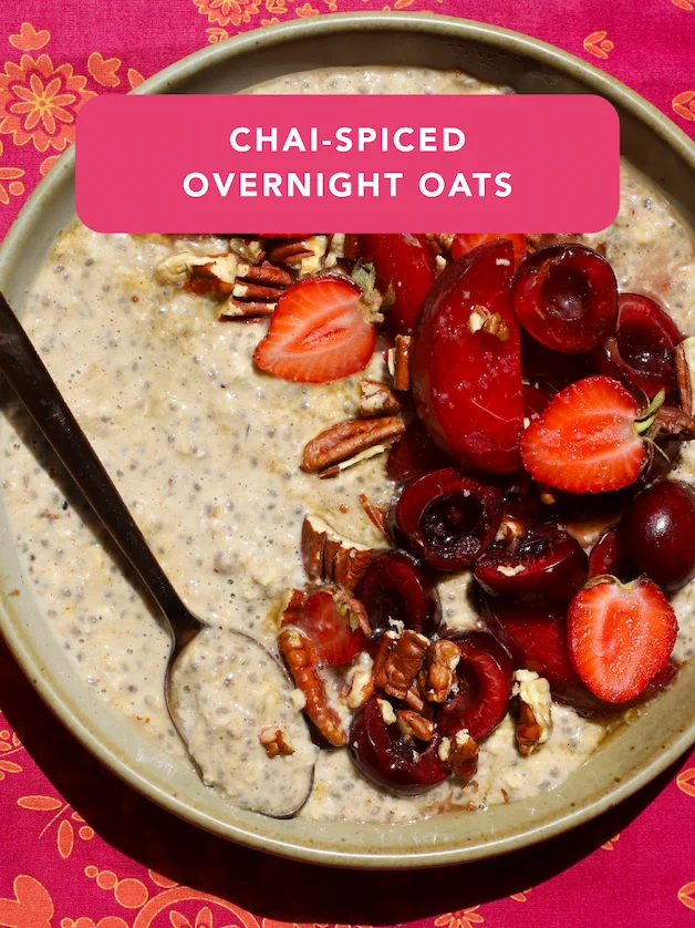Chai-Spiced Overnight Oats