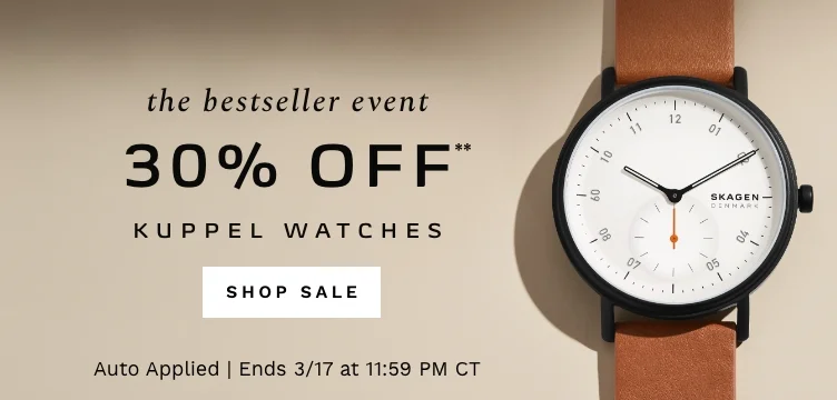 30% Off Kuppel Watches