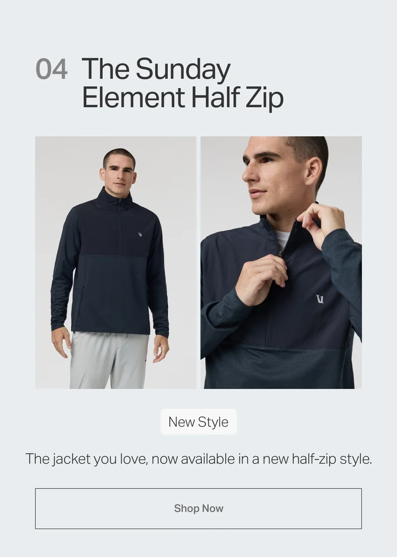 The Sunday Element Half Zip