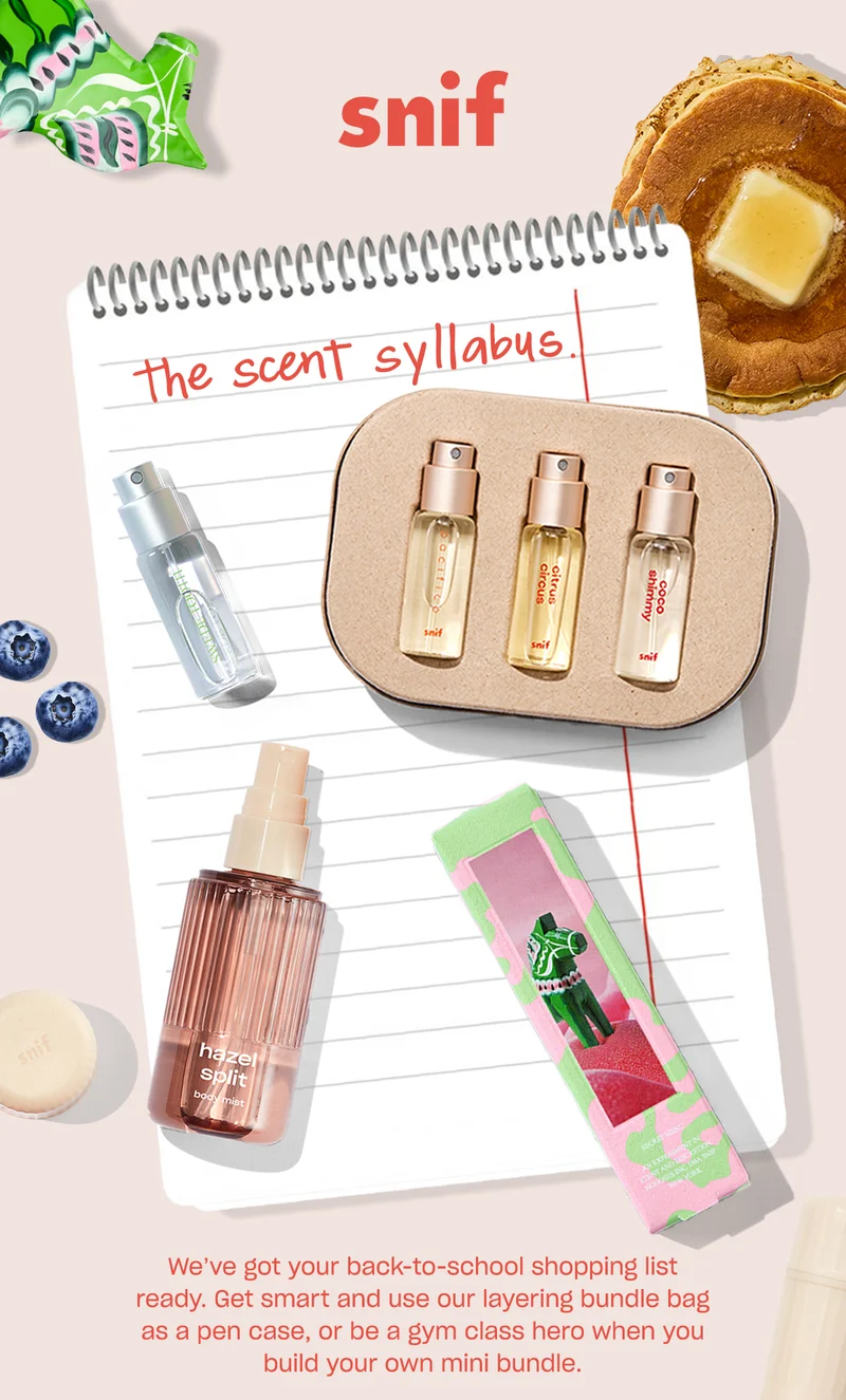 We’ve got your back-to-school shopping list ready. Get smart and use our layering bundle bag as a pen case, or be a gym class hero when you build your own bundle.
