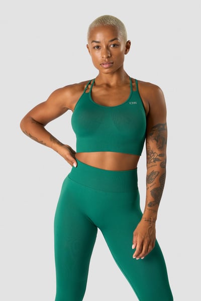 Image of Define Seamless Sports Bra Winter Green