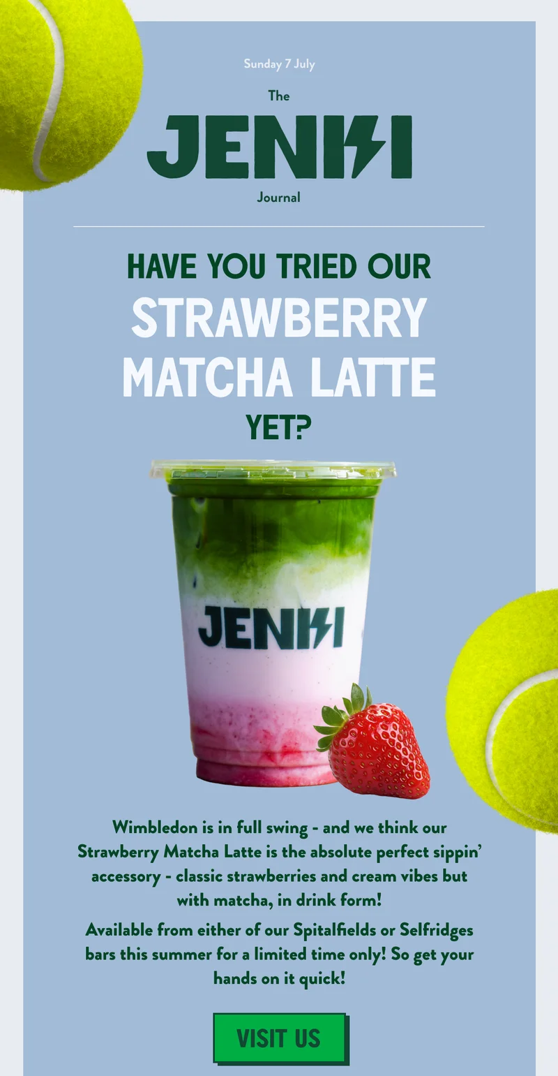 Strawberry Matcha Latte