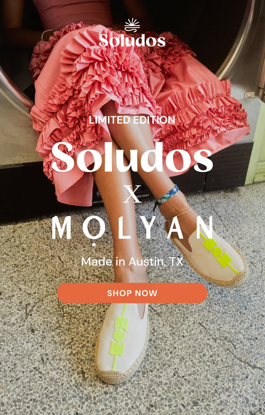 Limited edition: Soludos x Molyan