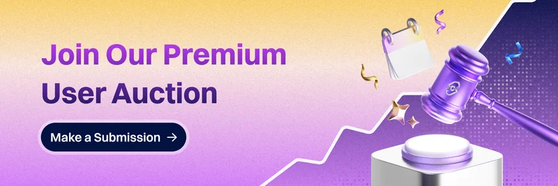 Premium User Auction Submission