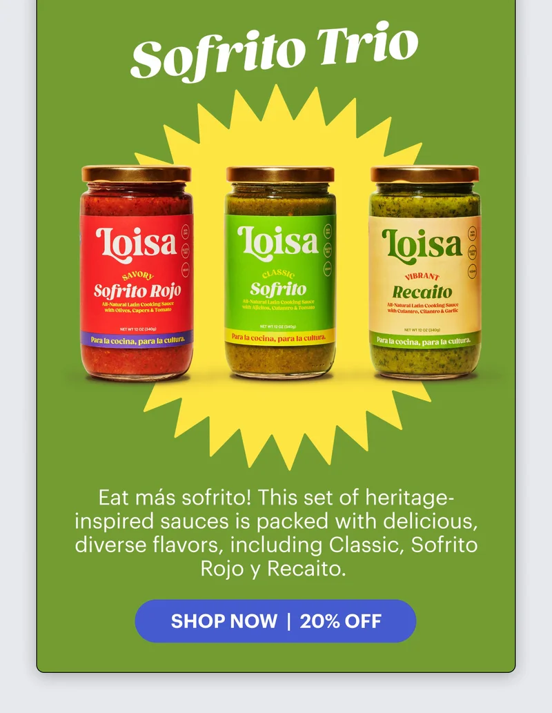 Sofrito Trio SHOP NOW