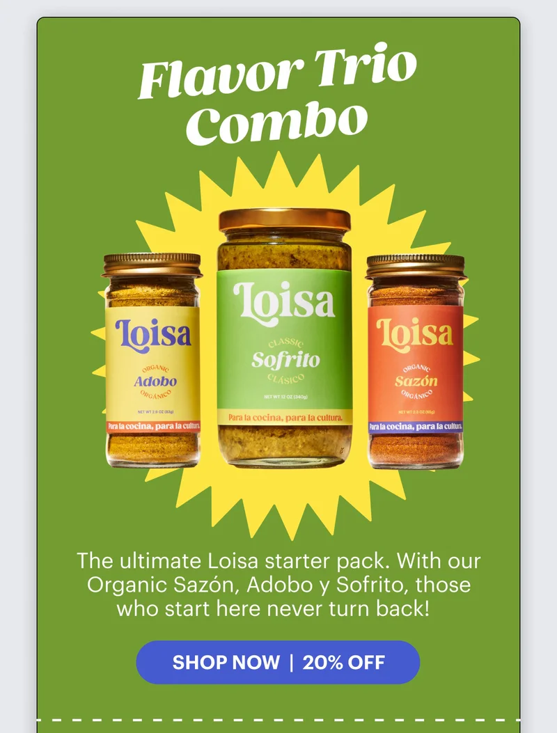 Flavor Trio Combo SHOP NOW