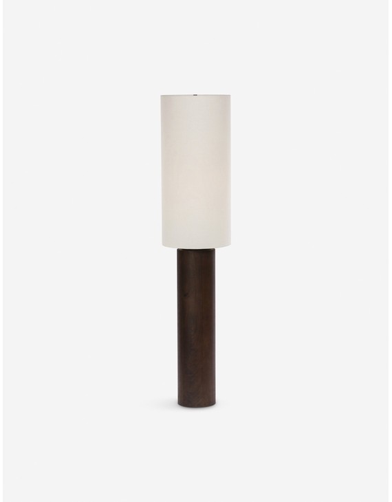 Denning Floor Lamp-Dark Russet