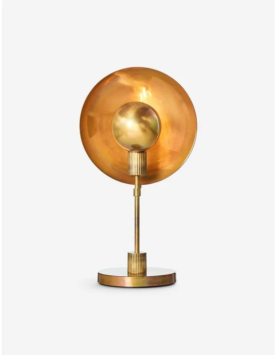 Edgar Table Lamp-Brass