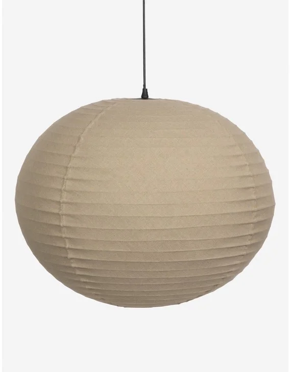 Chastain Pendant Light-Ivory / 26"Dia