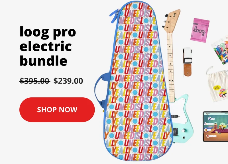 Loog pro electric bundle $179 - shop now