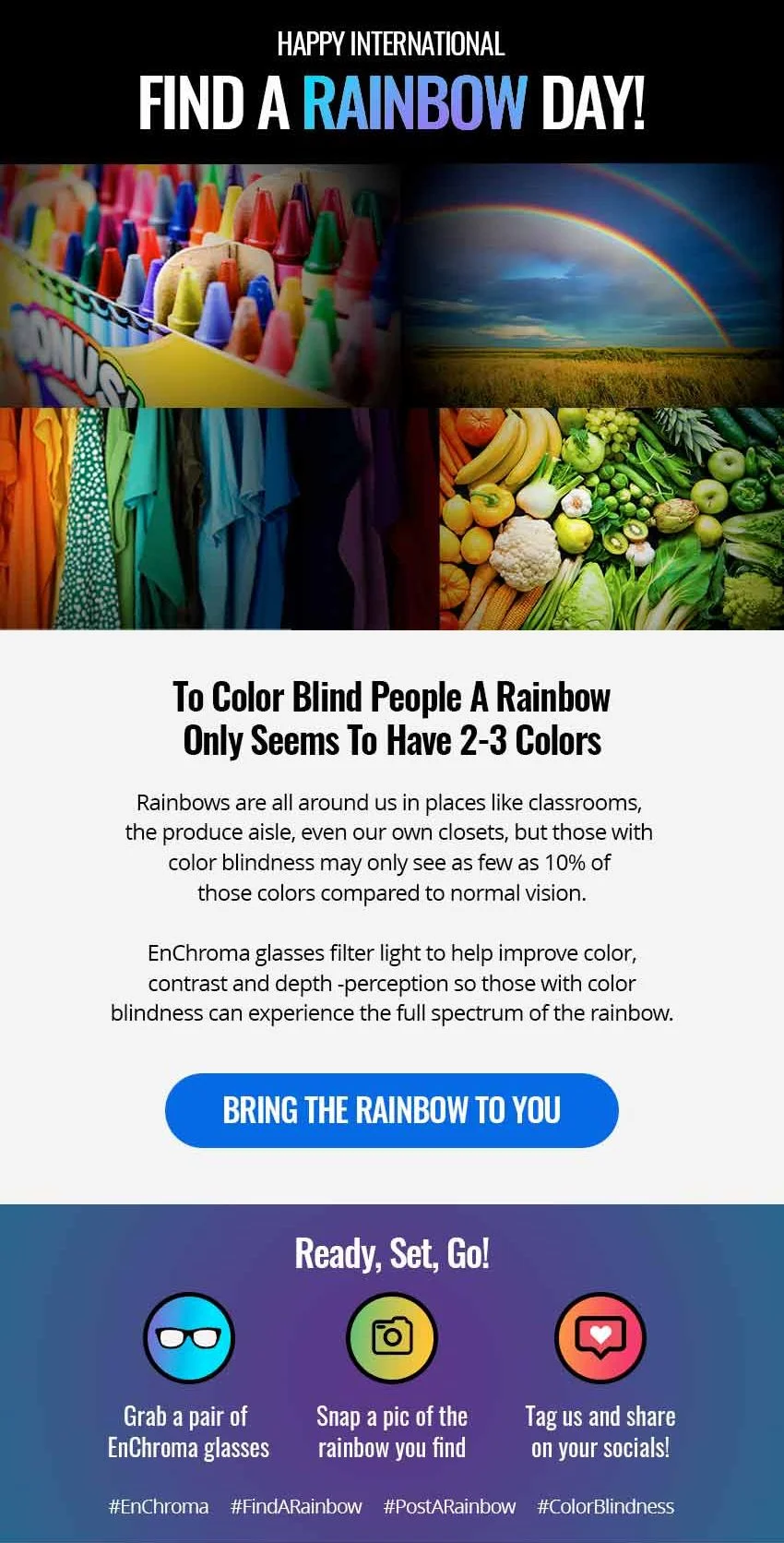 Bring the rainbow to you