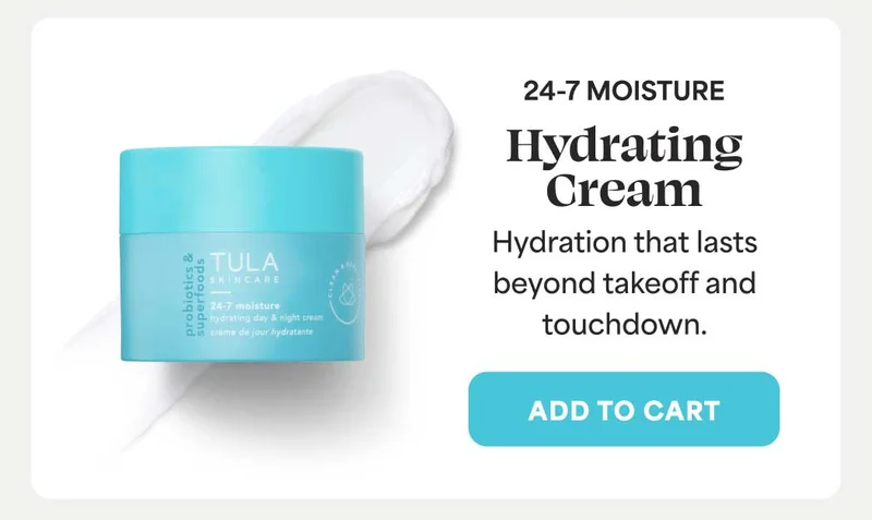 24-TMOISTURE Hydrating Cream Hydration that lasts beyond take off and touchdown. -- ADD TO CART