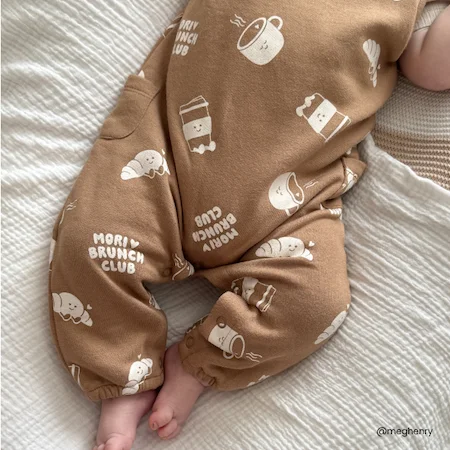 Brunch Club Oversized Overalls