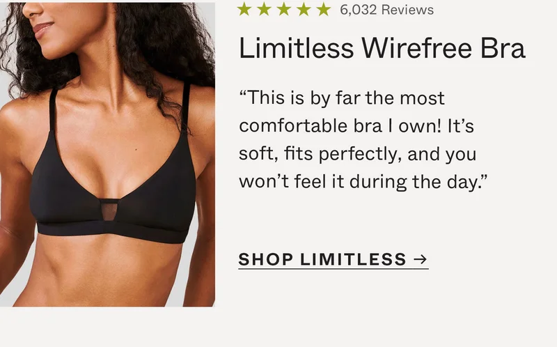 Limitless Wirefree Bra