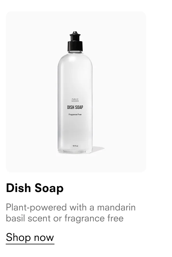 Dish soap