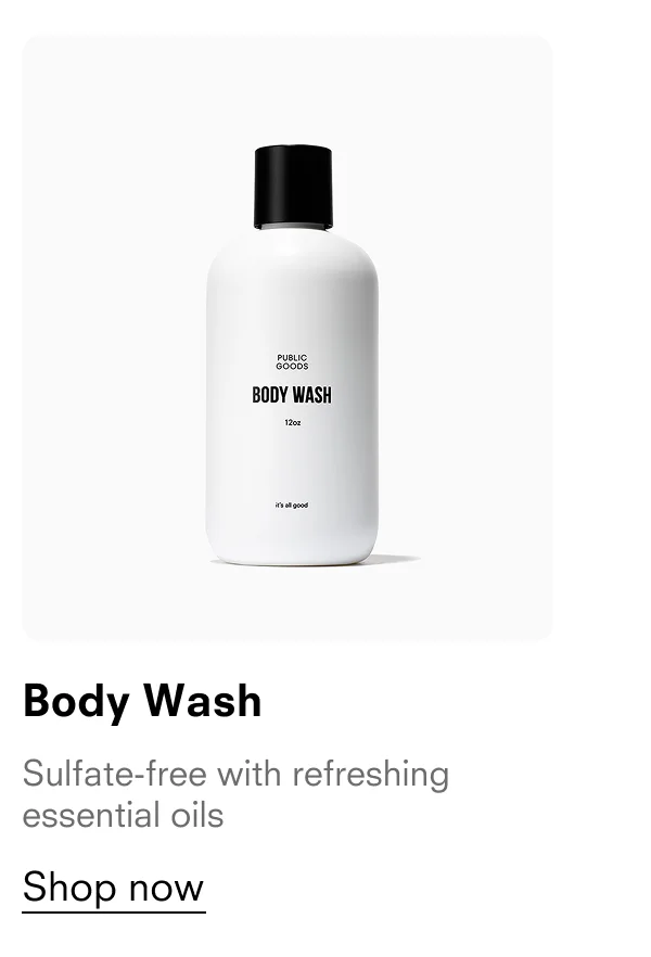 Body wash