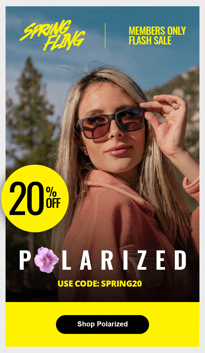 20% OFF POLARIZED