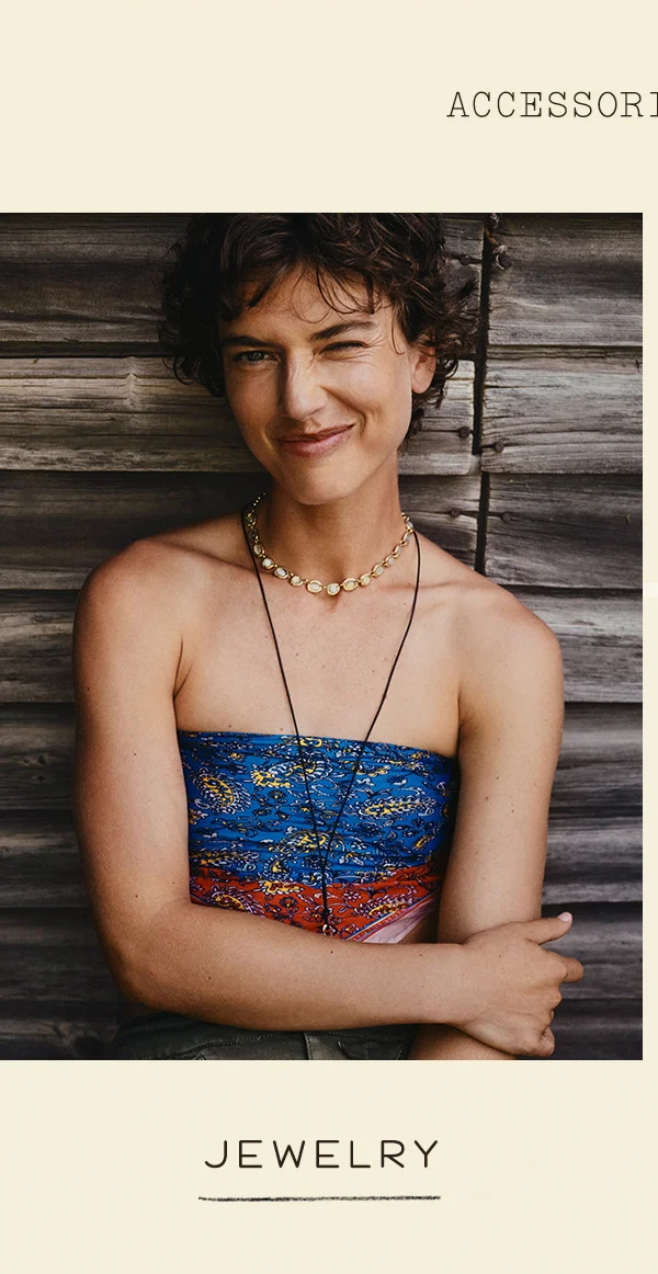 Accessorize with jewelry