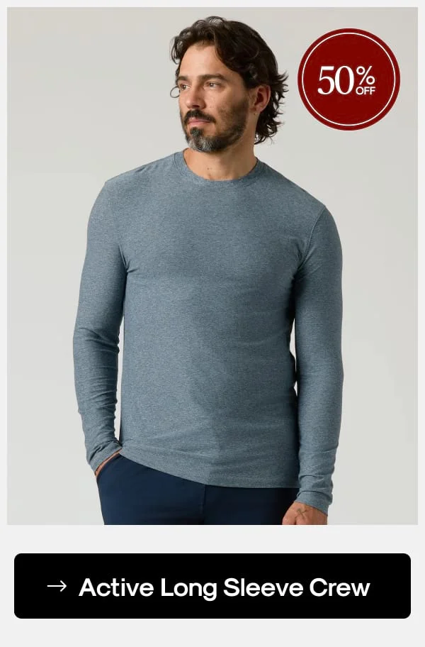 Active Long Sleeve Crew