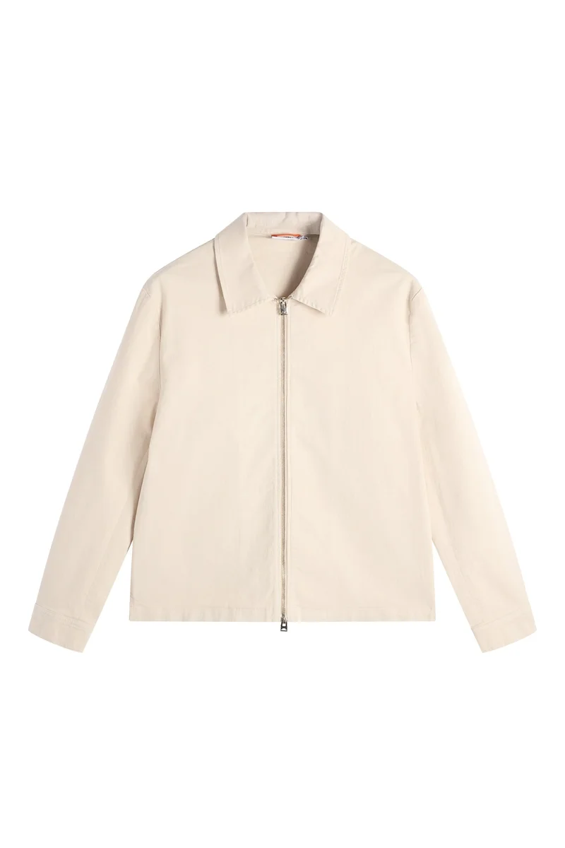 Image of Julius Cotton Twill Overshirt / Moonbeam