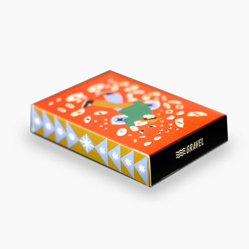 Image of Bicycle x Gravel Standard 54 Card Deck | Traveler's Guide To Creatures