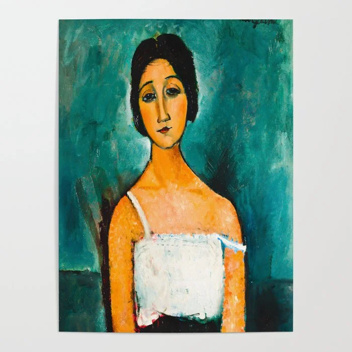 amedeo modigliani art paintings Poster Poster