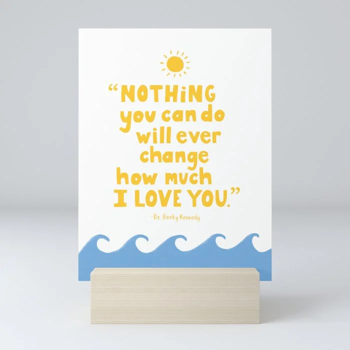Good Inside® Unconditional Love Mini Art Print Mini Art Print