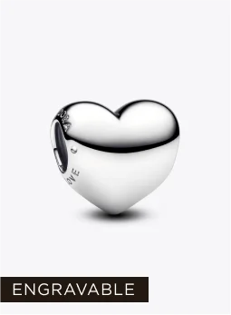 Be Love Engravable Heart Charm