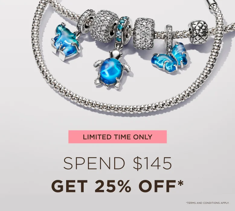 Spend $145, Get 25% Off