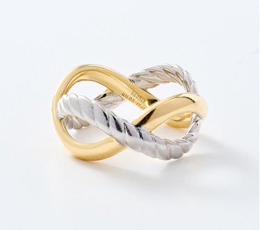 David Markstein Bronze Premier Double Wrapped Ring