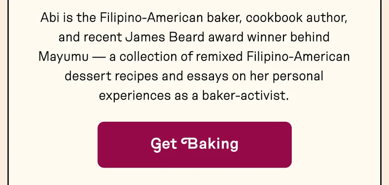 Mayumu by Abi Balingit. Get Baking.